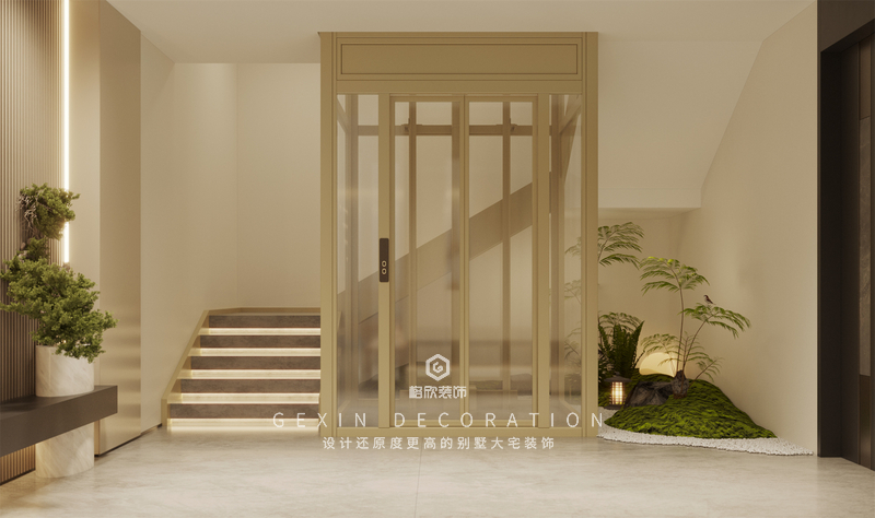 搭建结构、造景，定制木作、软装…偶尔还会遇到“跨界合作”，需要挑选与空间风格匹配的电梯，或是软装与墙漆色号一致。